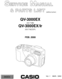 Thumbnail CASIO QV-3000ex Service/Repair Manual Thumbnail CASIO QV-3000ex Service/Repair Manual