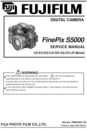 Thumbnail FUJI FINEPIX S5000 SERVICE/REPAIR MANUAL