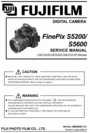 Thumbnail FUJI FINEPIX S5200 5600.SERVICE REPAIR MANUAL